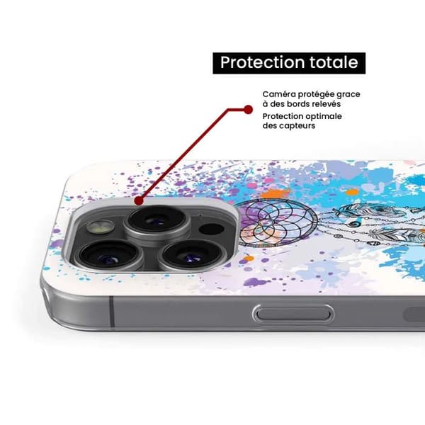 Siliconfoder - Kompatibel med Xiaomi Mi 12 Lite - design drömfångare färg