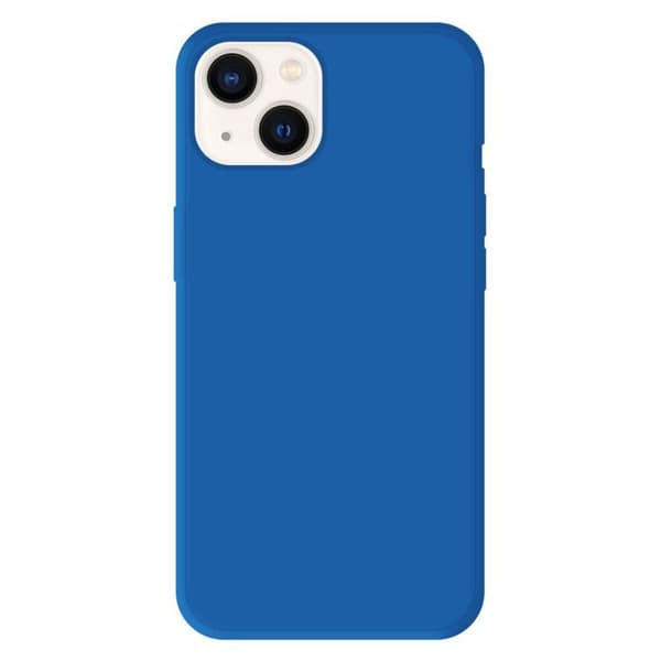 Blå silikonfodral - Kompatibel med Apple iPhone 13