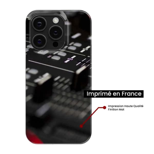 Tryckt silikonfodral kompatibelt Xiaomi Redmi Note 11 Pro Plus 5G Dj Mixer