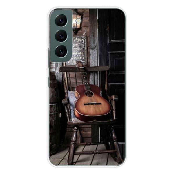 Siliconfodral - Kompatibel med Samsung Galaxy S22 - gitardesign