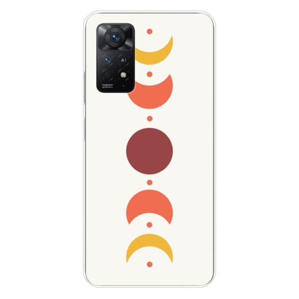 Tryckt silikonfodral kompatibelt med Xiaomi Redmi Note 11 Pro Plus 5G Eclipse