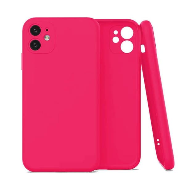 Rosa flash silikonfodral - Kompatibelt med Apple iPhone 12 Pro Max