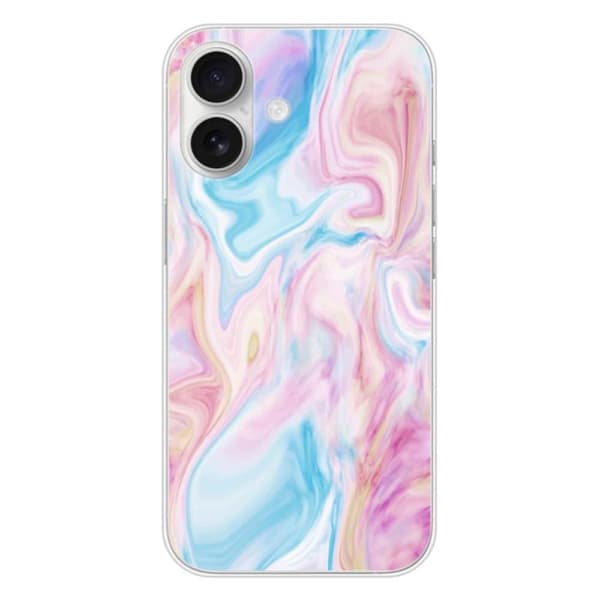 Tryckt silikonfodral som är kompatibelt med Apple iPhone 16 Soap