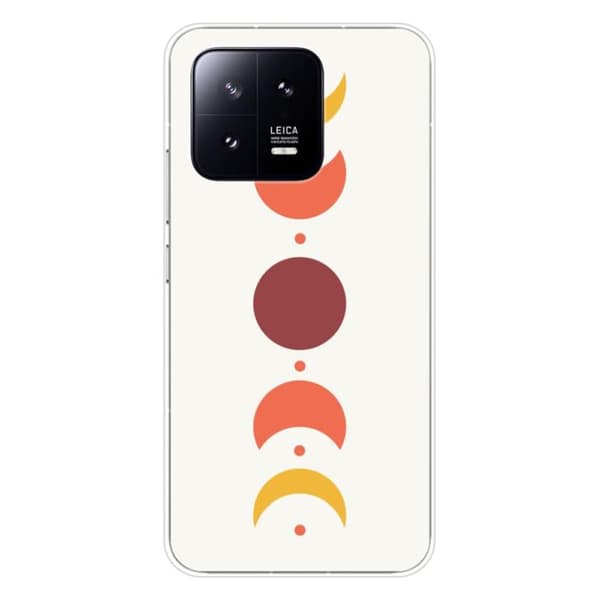 Tryckt silikonfodral som är kompatibelt med Xiaomi 13 Eclipse