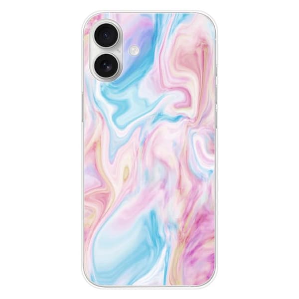 Tryckt silikonfodral som är kompatibelt med Apple iPhone 16 Plus Soap