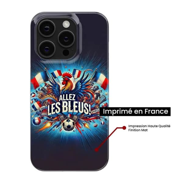 Tryckt silikonfodral som är kompatibelt med Apple iPhone 16 Pro Come on blues