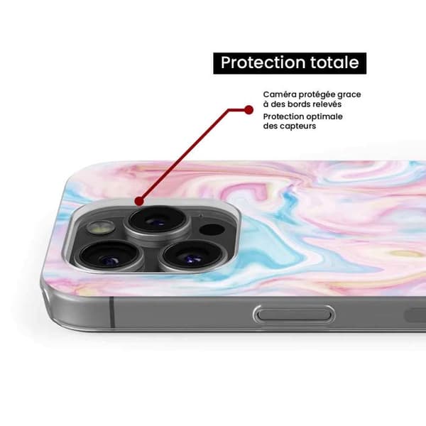 Tryckt silikonfodral som är kompatibelt med Apple iPhone 14 Plus Soap
