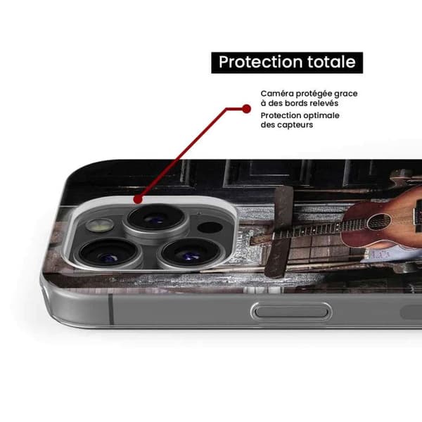 Silikonskal - Kompatibel med Xiaomi Mi 12 Pro - gitardesign