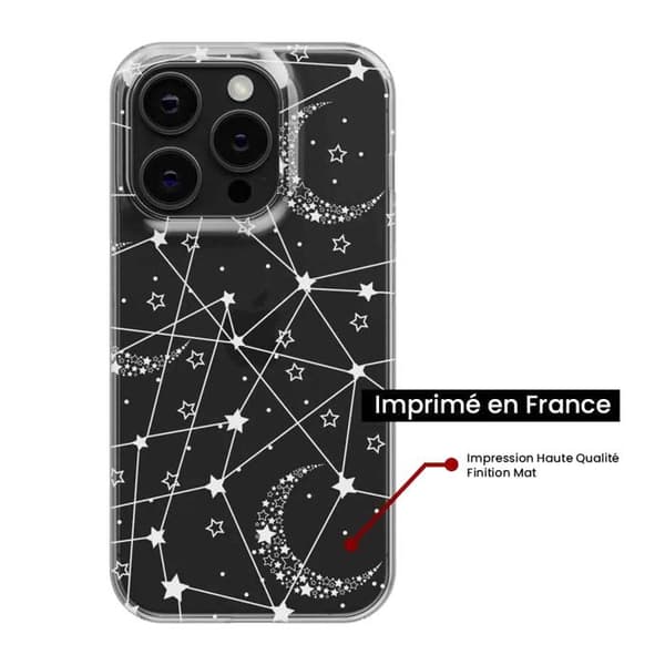 Tryckt silikonfodral kompatibelt Xiaomi Redmi Note 13 Pro Plus 5G Starry Lines