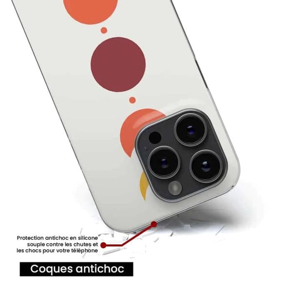Silikonskal med tryck kompatibel med Samsung Galaxy A05 Eclipse