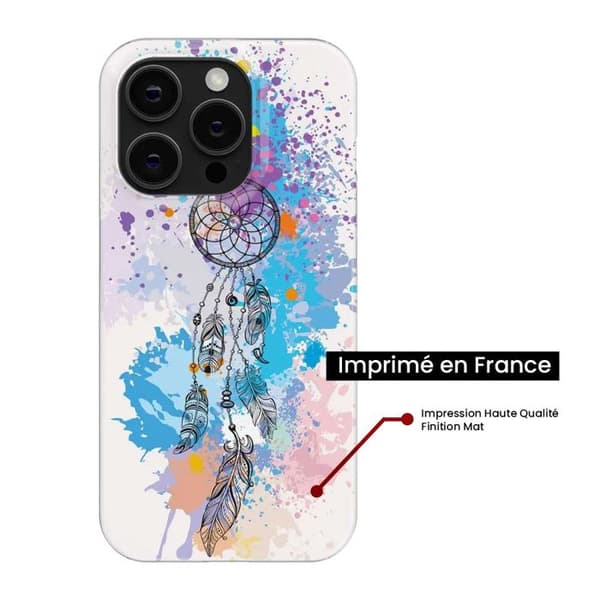 Siliconfoder - Kompatibel med Xiaomi Mi 12 Lite - design drömfångare färg