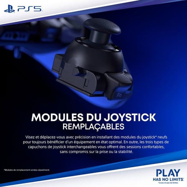 Langaton DualSense Edge™ - Midnight Black I PS5 ja PC