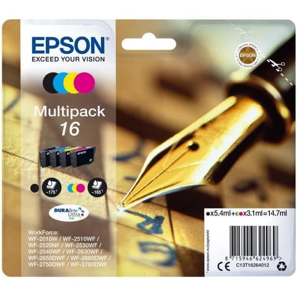 Epson PACK PLUME 4CL blækpatron