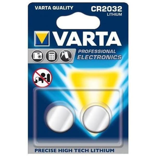2 kpl Lithium 6032 CR 2032 -rakkula