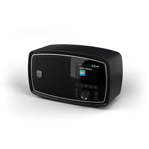 Radio Philips bærbar Century TAV2000DB Sort