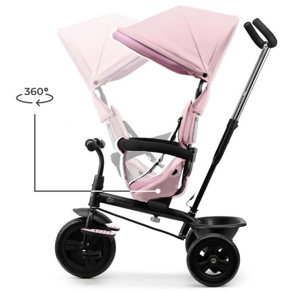 Tricycle - KINDERKRAFT - FREEWAY 2 - justerbar - lyserød