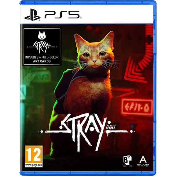 Videopeli - Iam8bit - Stray - PS5 - Seikkailu - Blu-Ray - Laatikkoversio