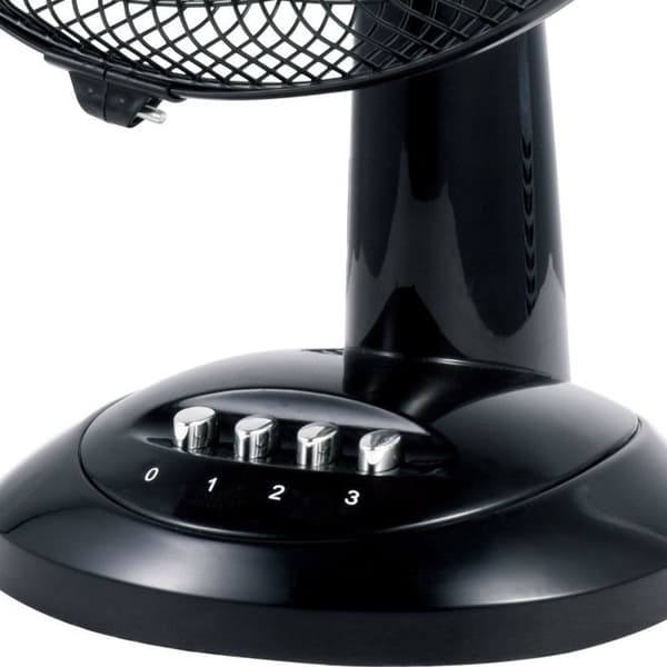 Ventilator - Ardes - AR5S31 - 30 cm - Sort med kromknapper - Elektrisk