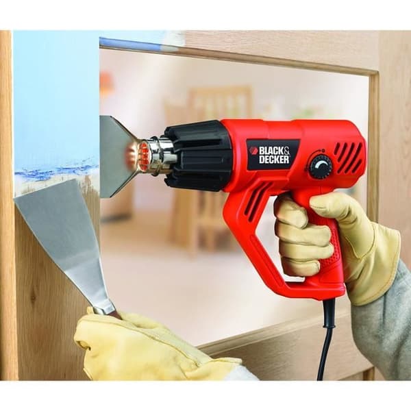 Hærdere - BLACK+DECKER - KX2001-QS - 2000W - Rød Sort - Afskalling