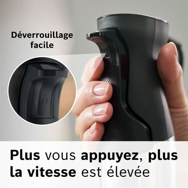 Nedsænkningsblender Bosch MSM4B623 Sort