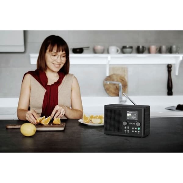 Radio Pure Classic H4i Sort