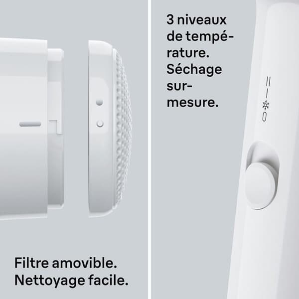 Hårtørrer Braun BRHD155E