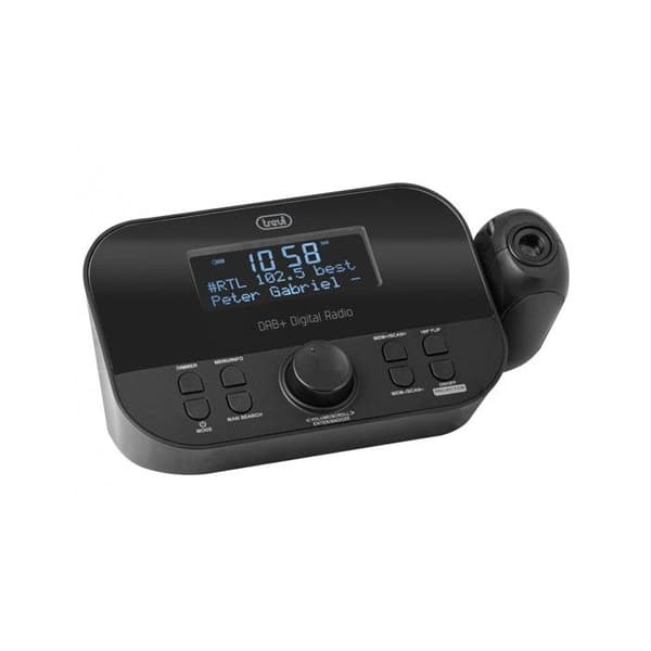 RADIOVÆKKER DIGITAL RC 85D8 DAB + SORT TREVI