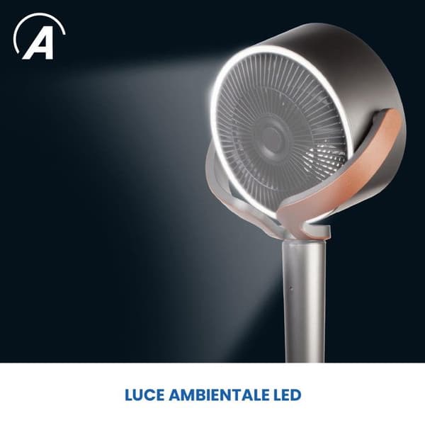 Ardes AR5CIR02 Grå hjemmeventilator