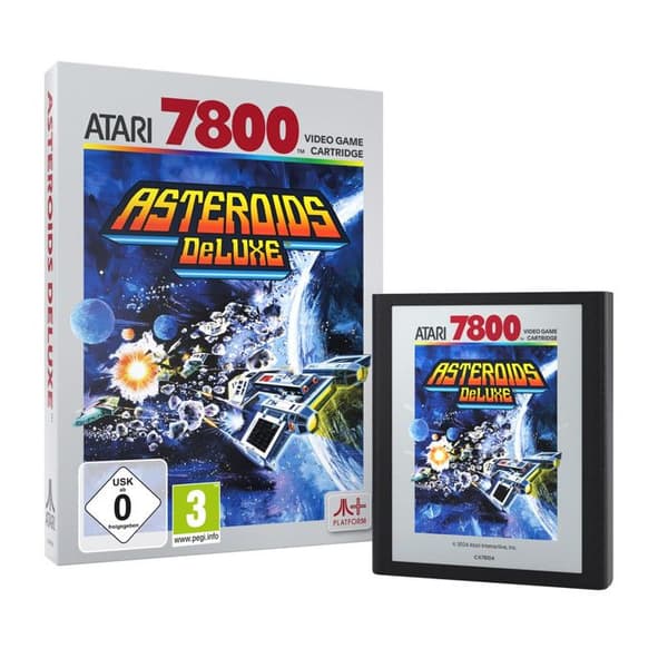 Atari Asteroids Deluxe - Klassisk Arcade Videospil Retro Rummaskine