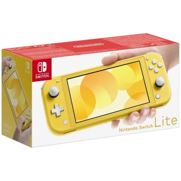 Nintendo Switch Lite bærbar konsol • Gul