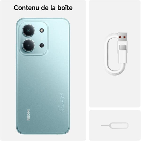 XIAOMI - Redmi Note 15C - 4 / 256 Go - Mintgrön