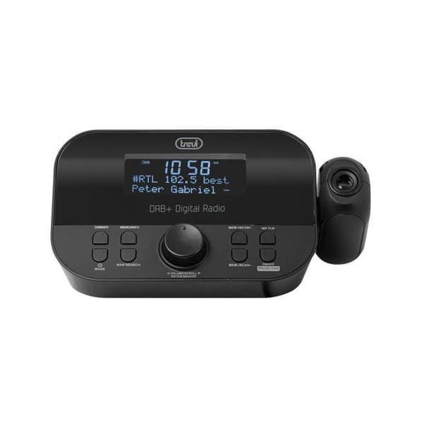 RADIOVÆKKER DIGITAL RC 85D8 DAB + SORT TREVI