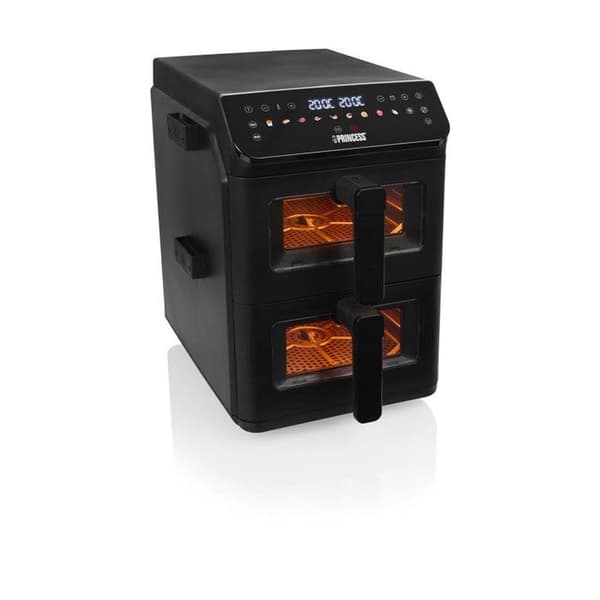 Luftfritös - PRINCESS - Princess 182490 Stack - Dubbel zon 11,2 L - 3000 W - 11 program