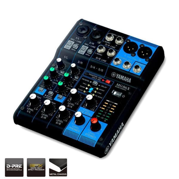 Yamaha MG06X Analog mixer
