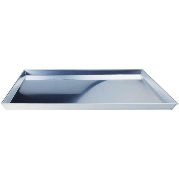 Bagplade - Pentole Agnelli - Rektangulær - Aluminium - 60 x 40 cm - Grå