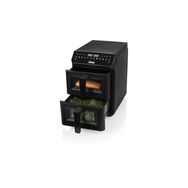 Luftfritös - PRINCESS - Princess 182490 Stack - Dubbel zon 11,2 L - 3000 W - 11 program