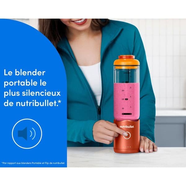 Blender portabel - NUTRIBULLET - Flex - NBP013OR - Orange