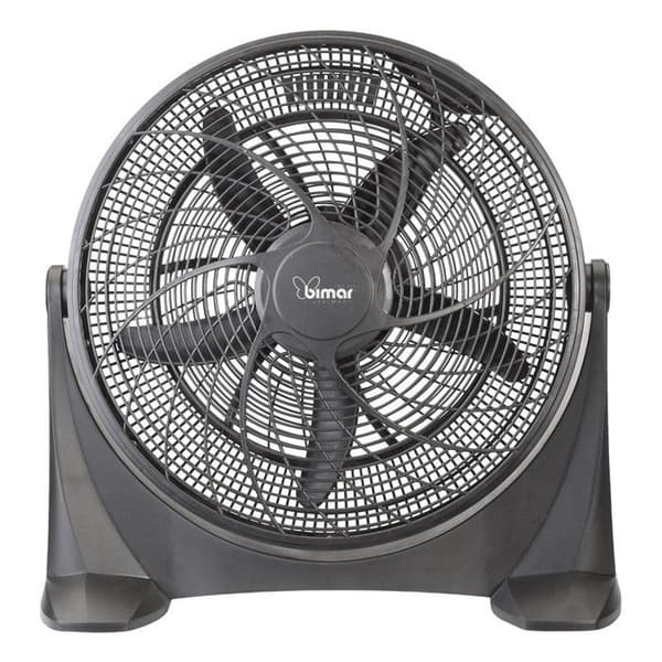 Bimar VB50 Gulvventilator Cyklon Sort 5 Blade 45cm 100W
