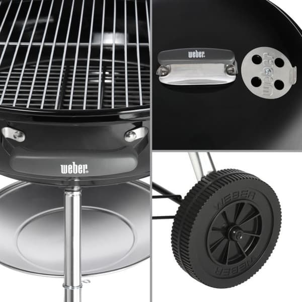 Weber COMPACT KETTEL 57 CM SVART grill
