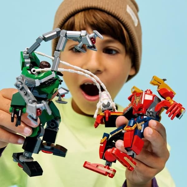 LEGO Marvel 76338 Robotkamp: Spider-Man mod Dr. Octopus - Spil 6 år