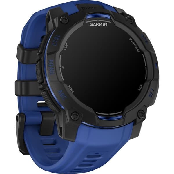 Smartwatch - GARMIN - Instinct 3 - 1,2" - 45 mm - Amoled - Sort/blå