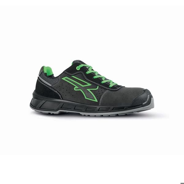 U-Power Taylor ESD S1P SRC säkerhetsskor - svart/grön