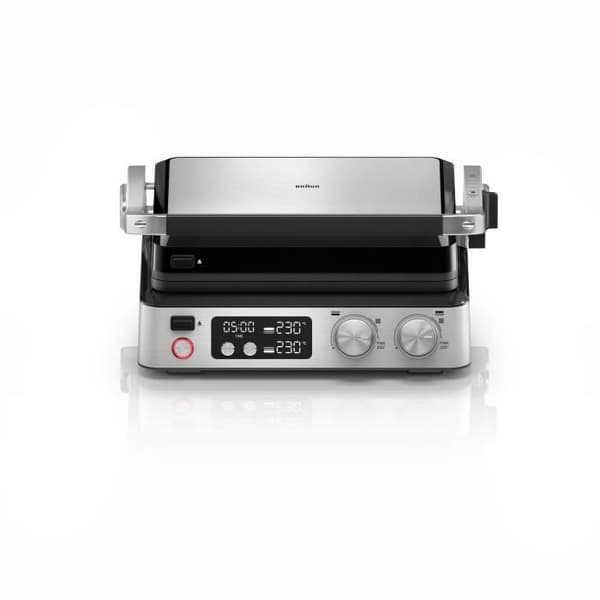 Multifunktionsgrill - BRAUN - Multi Grill 7 - 2000 W - 3 varmeindstillinger - Sort / Stål