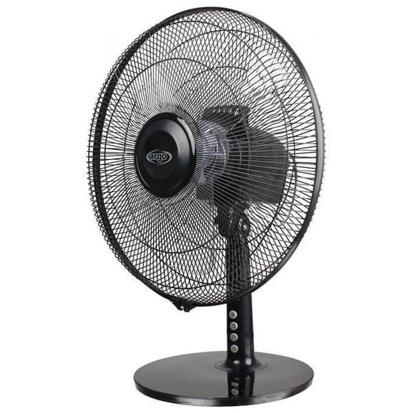 Bordventilator - ARGO - Tablo Evo - 40 cm - Sort - 5 gennemsigtige blade