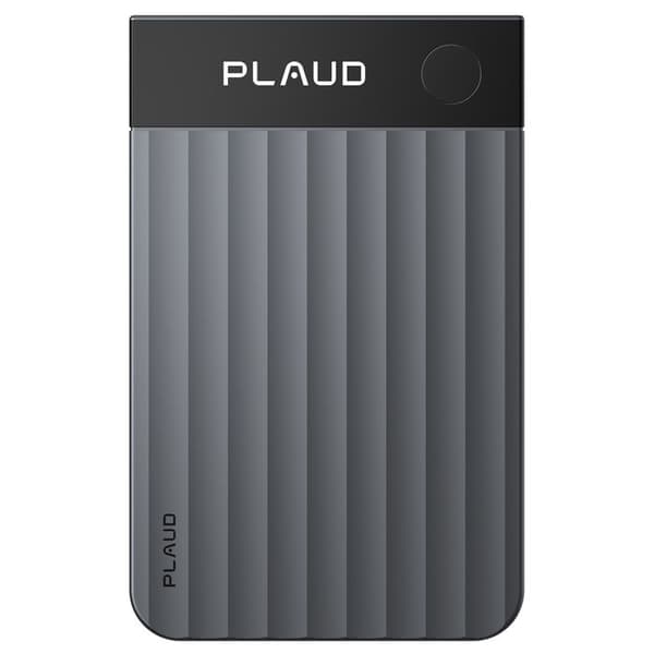 Dictaphone - PLAUD - Note Pro Sort - 4 MEMS - Transskription IA 112 sprog - 64 Go