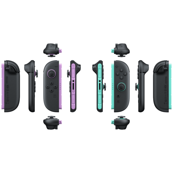 Par af Joy-Con 2 Lys Lilla & Lys Grøn til Nintendo Switch 2