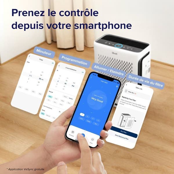 Luftrenser - LEVOIT - Vital 100S - Smart HEPA - Hvid