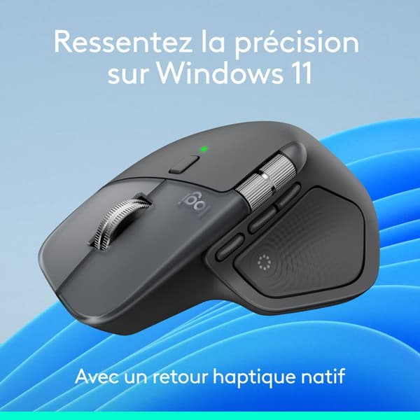 Trådlös mus - Logitech - MX Master 4 - Ergonomisk - Grafit