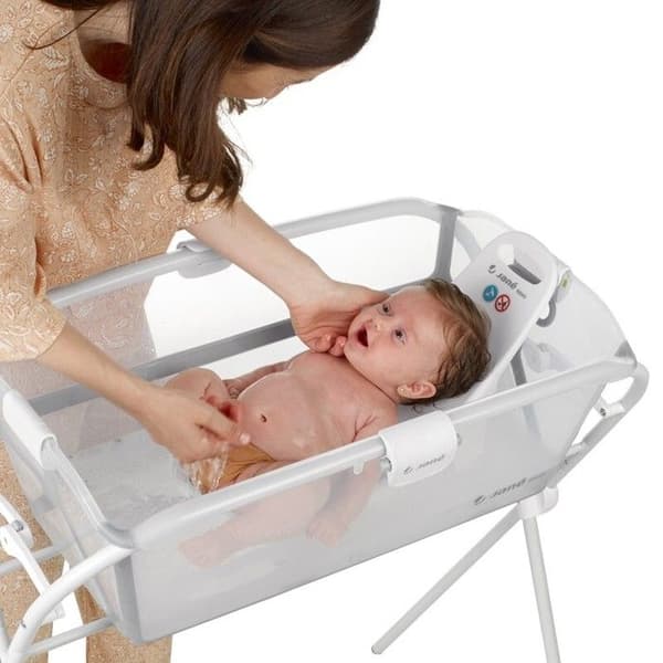 Foldbar badekar støtte - JANÉ - Oasis - Grå - Pladsbesparende - Babysikkerhed