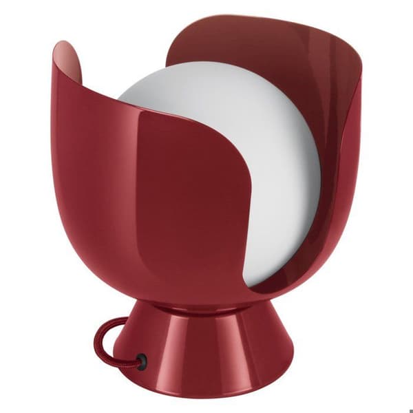 Bordslampa - OSRAM - Corolle - stål - röd - E14